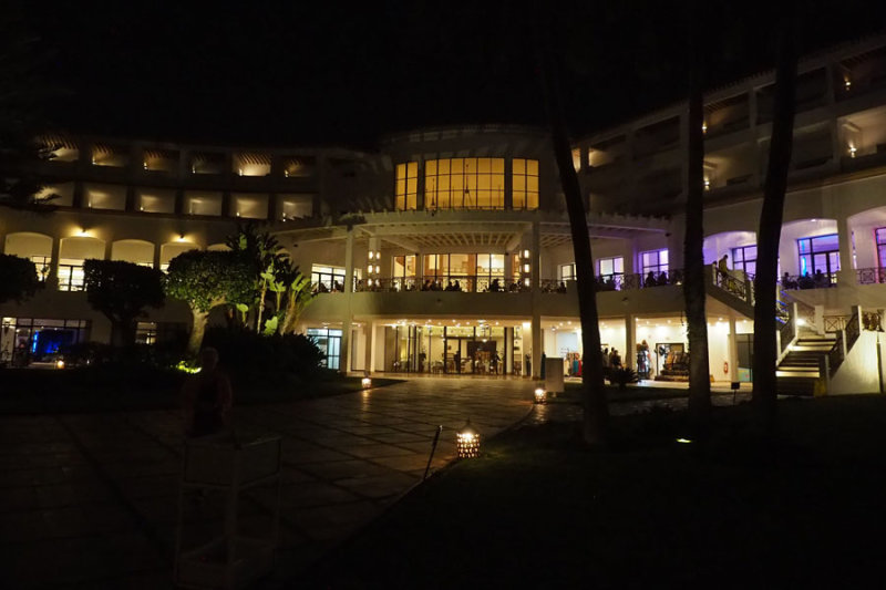 Hotel at night