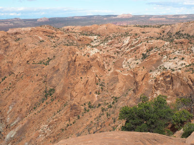 Hike to Upheaval Dome, Island in the Sky district, Canyonlands NP