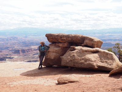 Canyonlands NP - Grand View Point Overlook trail (2018)