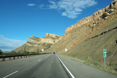 Interstate 70 near Grand Junction, CO