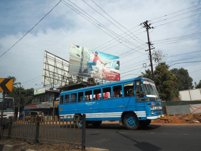 Kerala road scene