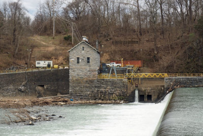 Power plant at Dam 4 on the Potomac