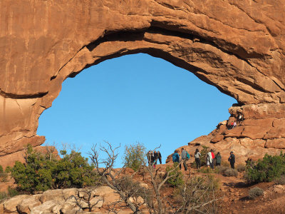 Arches NP - One of the two Window Arches