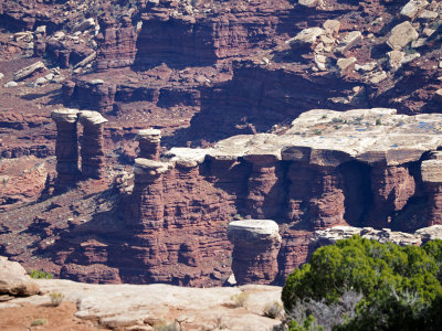 Formations in Island in the Sky district, Canyonlands NP