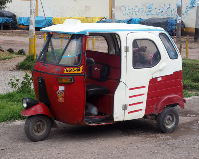 Mototaxi in Ollantaytambo