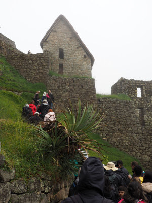 The House of the Guardians at Machu Picchu