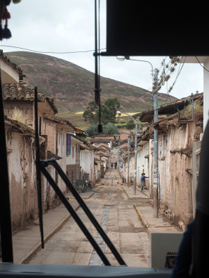 Road in the village of Maras