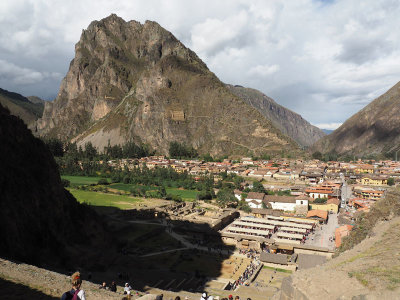 From the Temple of the Sun, Ollantaytambo