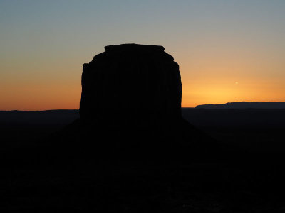 Sunrise at Monument Valley