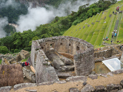 The Torreon at Machu Picchu