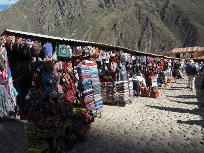 Marketplace at Ollantaytambo