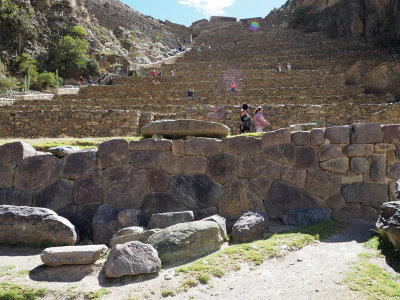 Terraces leading  up to The Temple of the Sun, Ollantaytambo