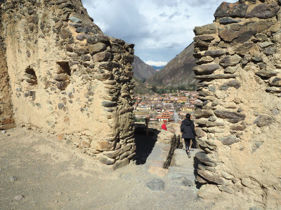 A room in the Temple of the Sun at Ollantaytambo
