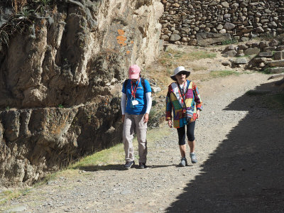 From our tour at Ollantaytambo