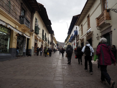 Walking the streets of Cusco