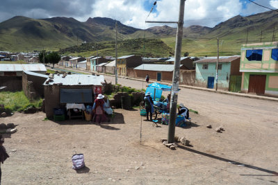 Habitation in the Altoplano, or high plains, of Peru