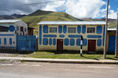 Buildings in the Altiplano (high plains) of Peru