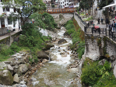 Bridge over the Rio Aquas Calientes