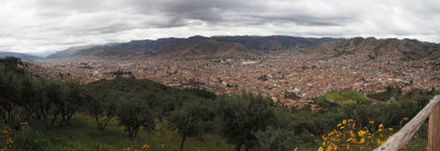 Panorama - Cusco from Saqsayhuaman