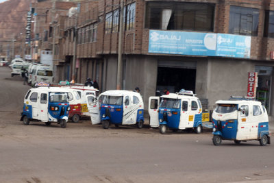 Mototaxis in Juliaca