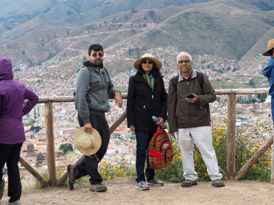 At Sacsayhuaman, overlooking Cusco