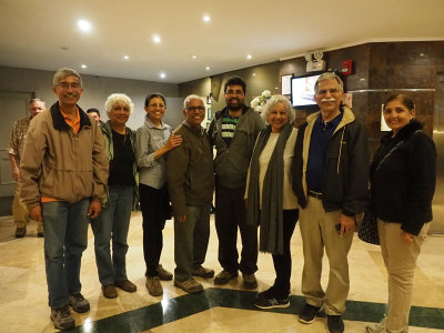 Our group, with another friend and fellow-traveller