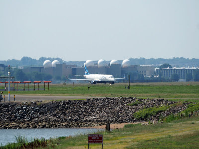 National airport Runway 33 takeoff sequence (1 of 6)