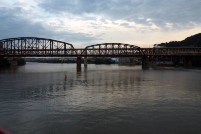 Bridges of Pittsburgh at sunset