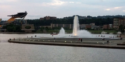 The fountains at Point State Park