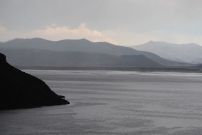 Across Lake Umayo