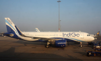 Indigo A320-271N at Bangalore Airport