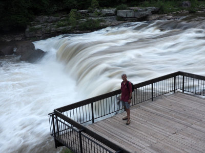 The waterfalls at Ohiopyle