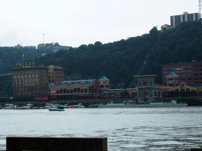 Station Square on the other side of the Monogahela river
