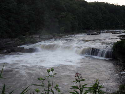 The Ohiopyle waterfall