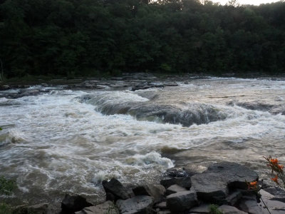 The Youghiogheny river in Ohiopyle