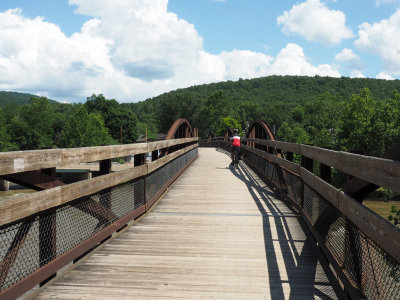 On the low bridge of the Youghiogheny river