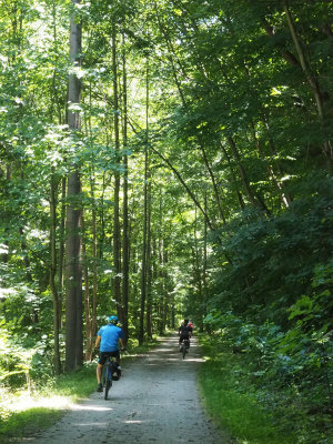 Riding the Great Allegheny Passage