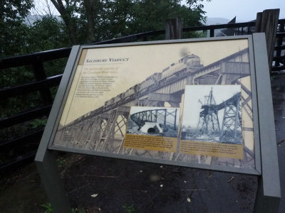 Wayside display for the Salisbury Viaduct