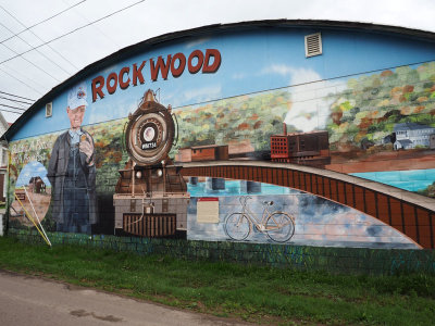 Mural in Rockwood, PA