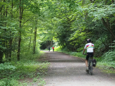 On the move on the Great Allegheny Passage