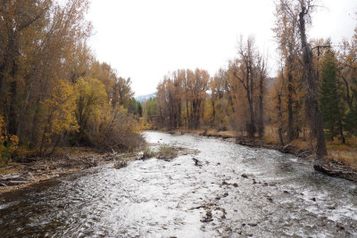 Autumn comes to Sun Valley in Idaho