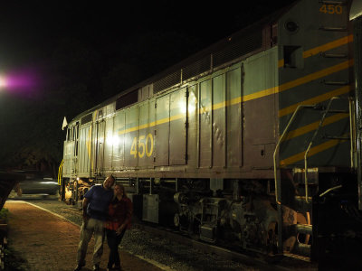 Locomotive at Frostburg