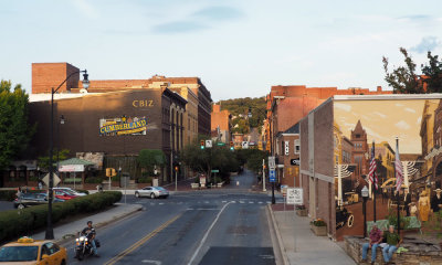 Departing Cumberland on the Murder Mystery train