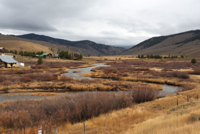 A stream flows through Stanley, Idaho