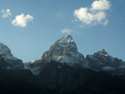 Grand Teton at sunset