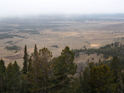 Looking down at the headwaters of the Salmon River from Galena Pass