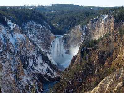 The Lower Falls, Grand Canyon of Yellowstone