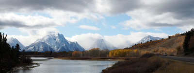View of the Tetons