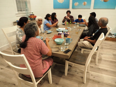 Around the dining table