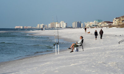 A morning on the beach